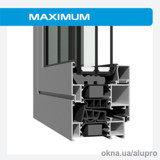 Віконно-дверна система ALUPRO W77